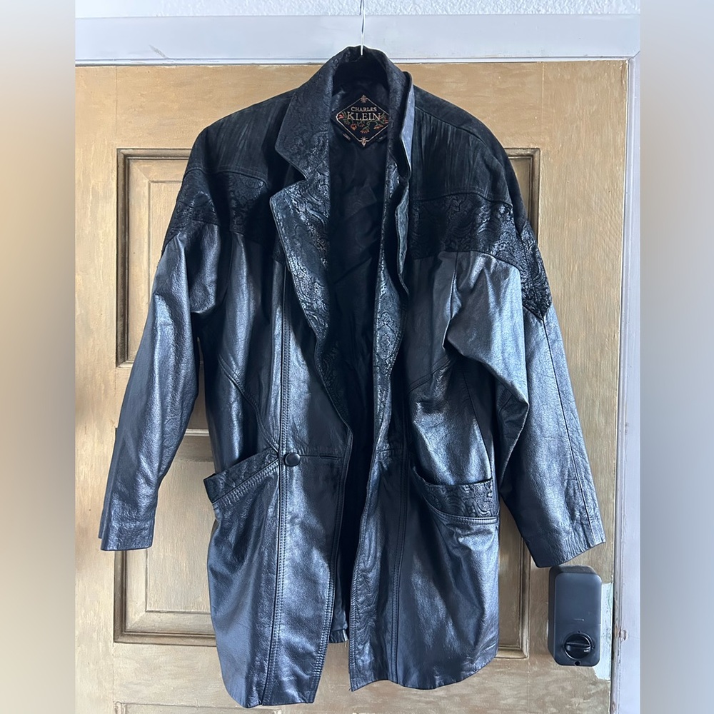 Vintage‎ leather coat